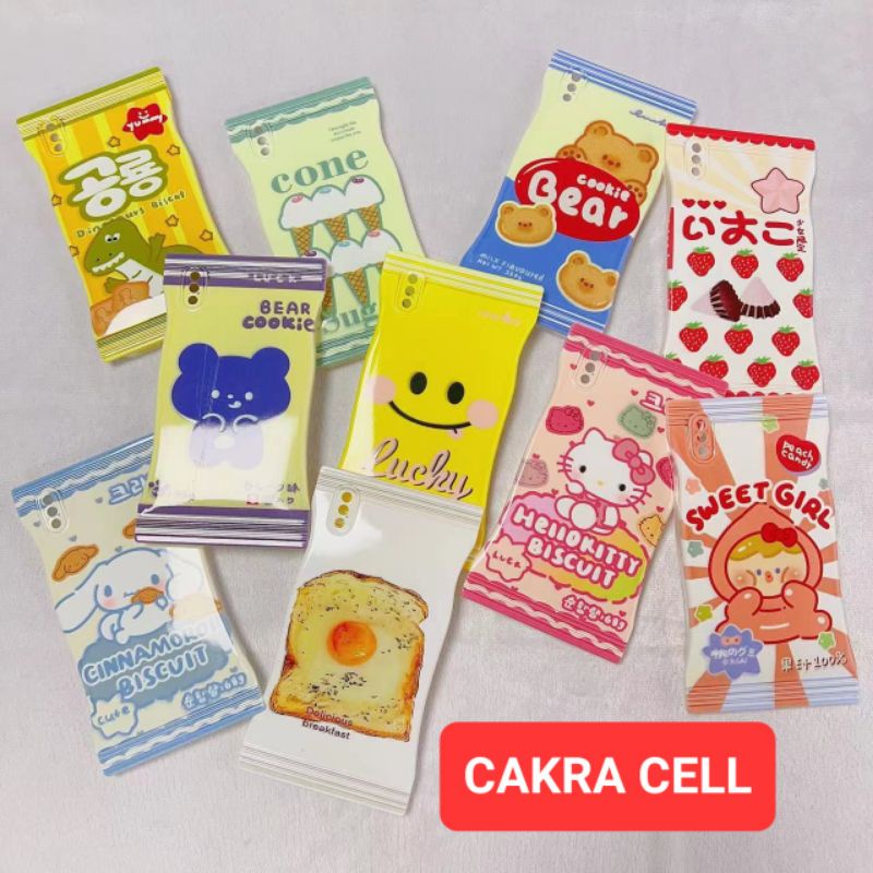 Case Snack iPhone X XS XR XS Max Casing Silikon Softcase