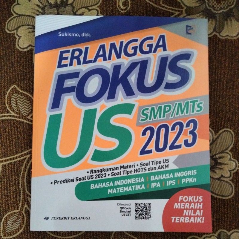 ERLANGGA FOKUS US SMP/MTs 2023