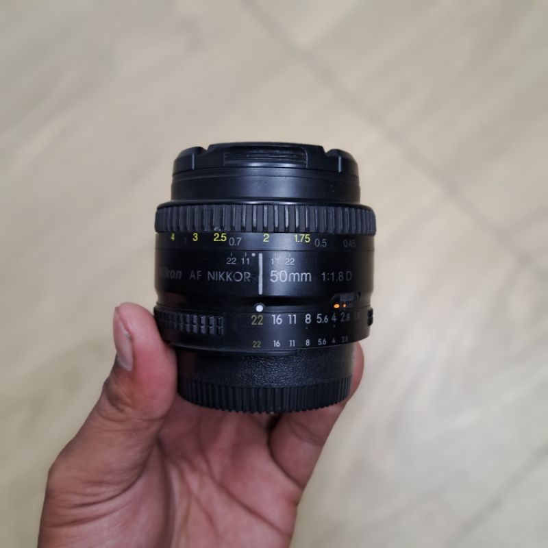 lensa Nikkor 50mm F1.8  Afd