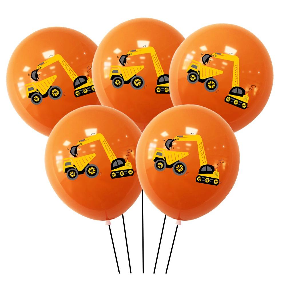 Solighter 20 Pcs Balon Latex Tiup Hadiah Anak Laki-Laki Baru Dekorasi Pesta Tema Konstruksi