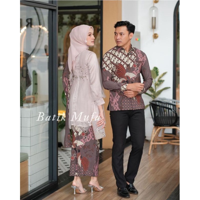 SET COUPLE NADINE LATYE 2 | KEBAYA BROKAT TERBARU KEBAYA MODERN KEBAYA LAMARAN KEBAYA WISUDA