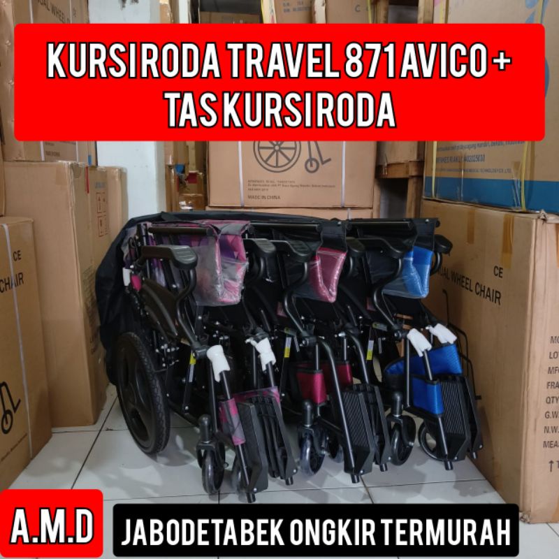 kursi roda 871 travel bonua tas