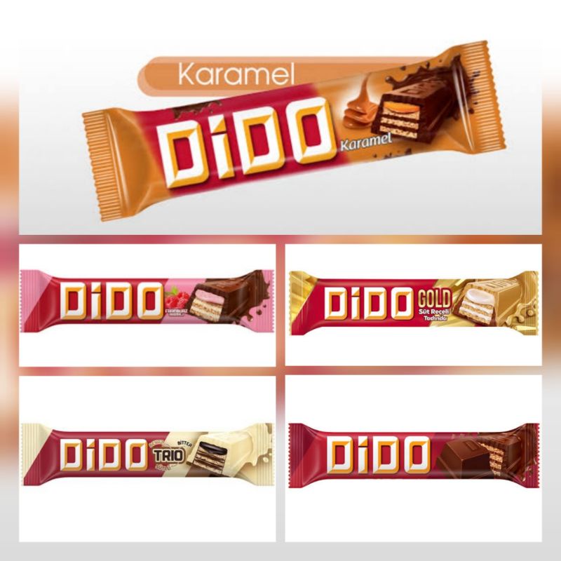 

WAFER TURKI DIDO GOLD TRIO KARAMEL FRAMBUAZ | ULKER WAFER TURKI | DIDO XXL