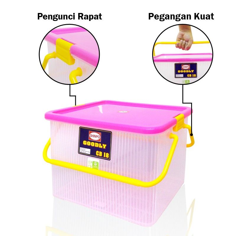 box goodly cb 18 shinpo - kotak bok serbaguna shinpo - box multifungsi