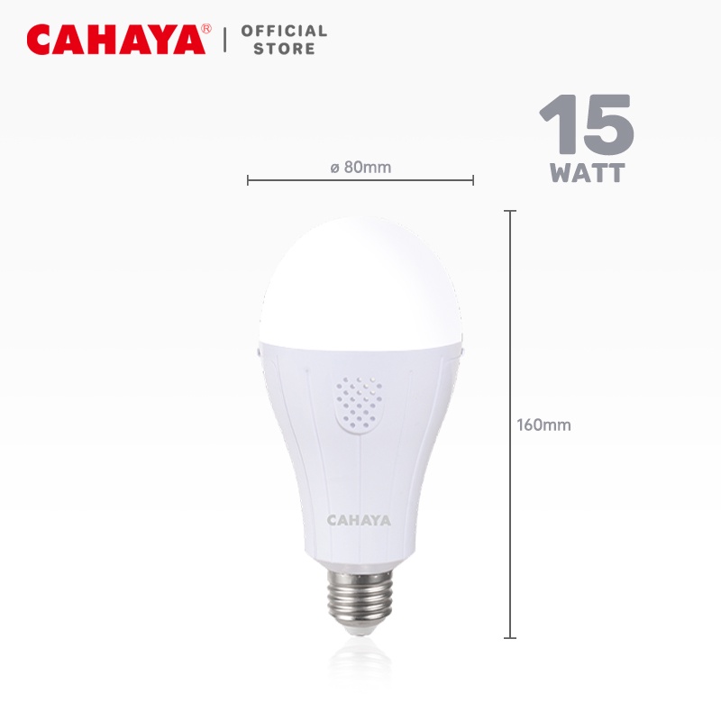 CAHAYA - Lampu Emergency 15 Watt LED Magic / Lampu Darurat