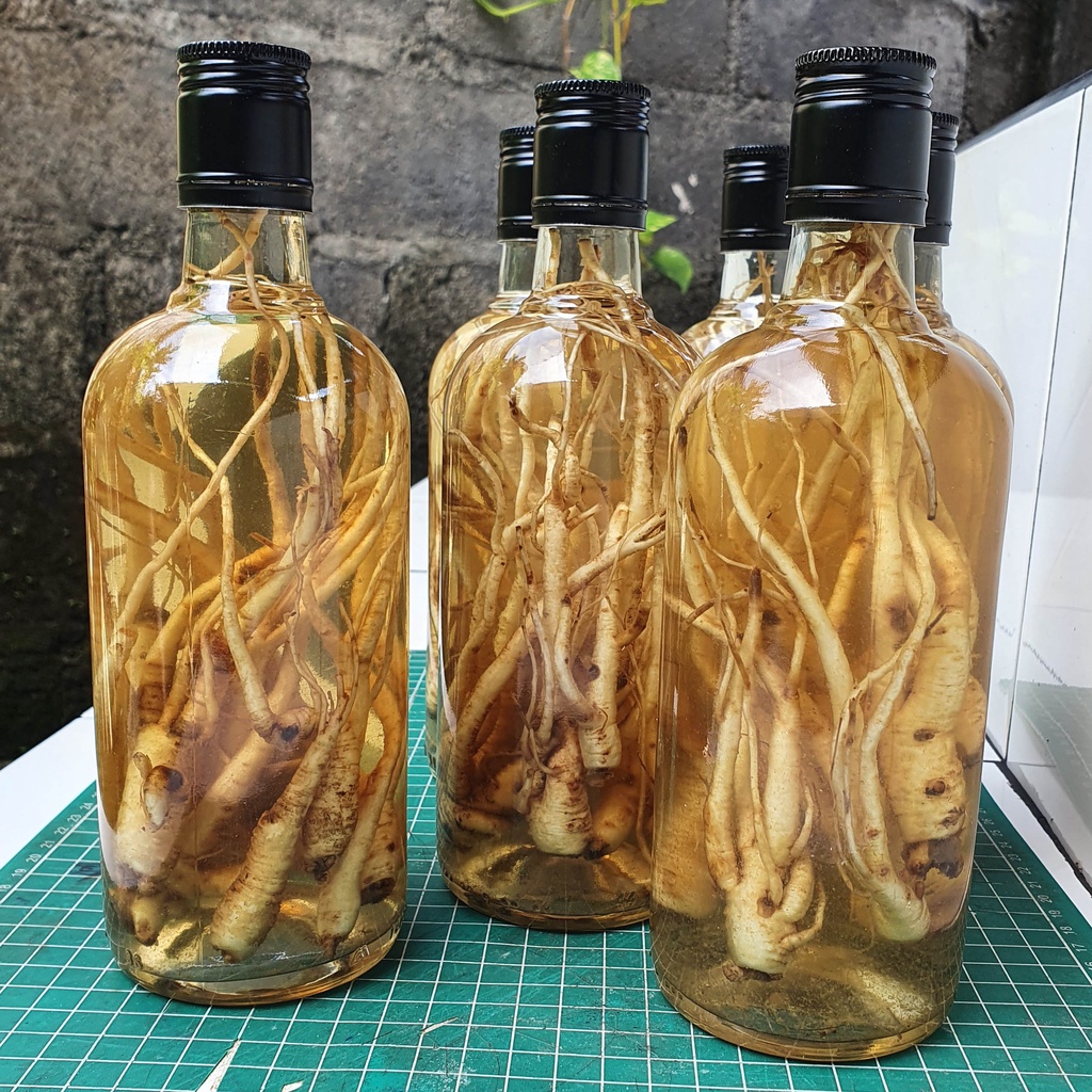 

GINSENG KOREA + BOTOL KECA BESAR + 4RAK BALI