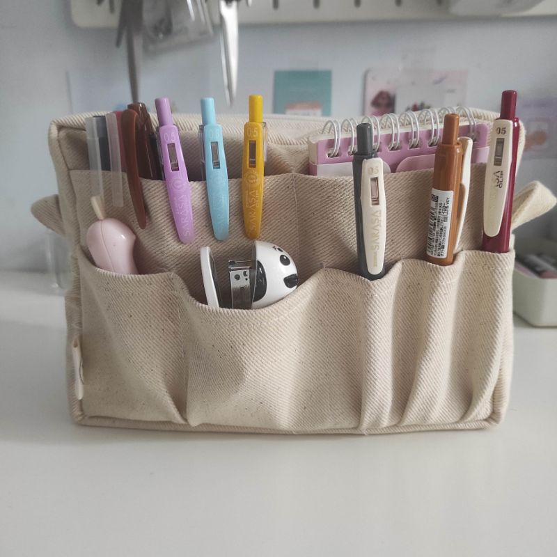 

Organizer Pouch / Stationery Organizer / Pencil Case /Bag Organizer / Journaling / Journaling Utility