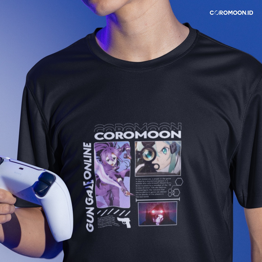 Gun Gale Online (GGO) Tee - Kaos Anime Sword Art Online Season 2