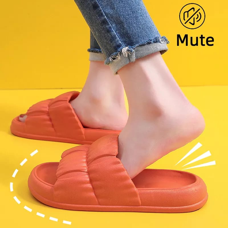 Tmall88 Sandal Rumah Casual / Sendal Jelly Wanita Empuk / Sandal Soft Slipper Anti Slip