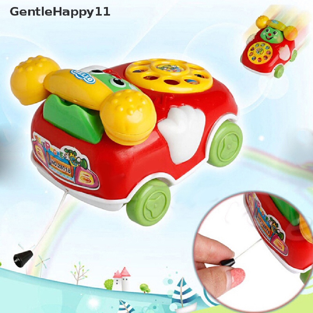 Gentlehappy 1Pc Mainan Bayi Musik Kartun Telepon Perkembangan Pendidikan Mainan Anak Hadiah id