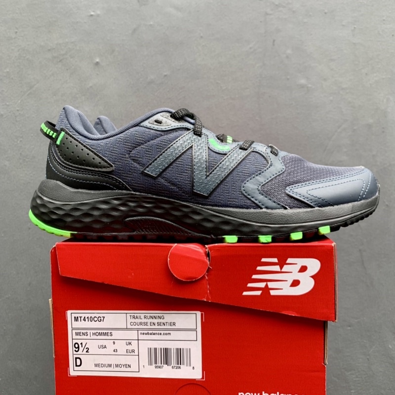 Sepatu New Balance 410 V7 Trail Grey / Green