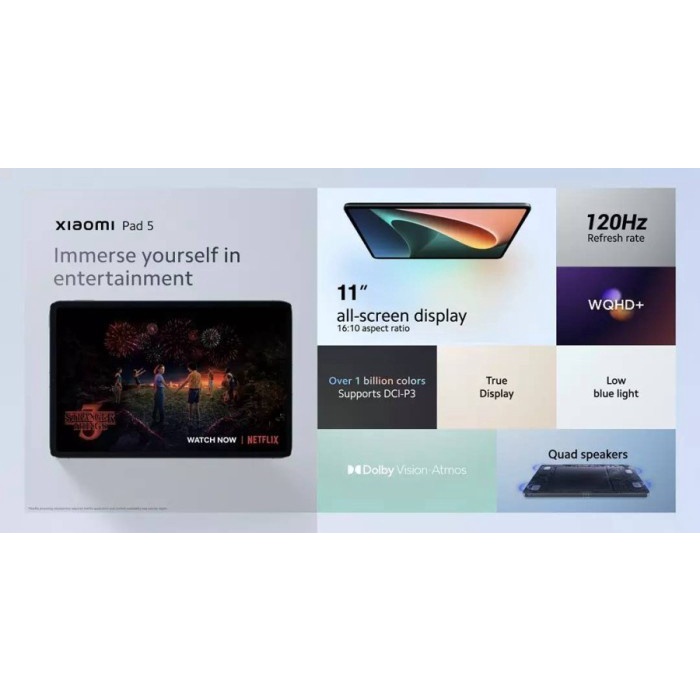Xiaomi Mi Pad 5 Tablet Xiaomi 6/256GB 120Hz SD860 Mi Pad 5 Resmi -