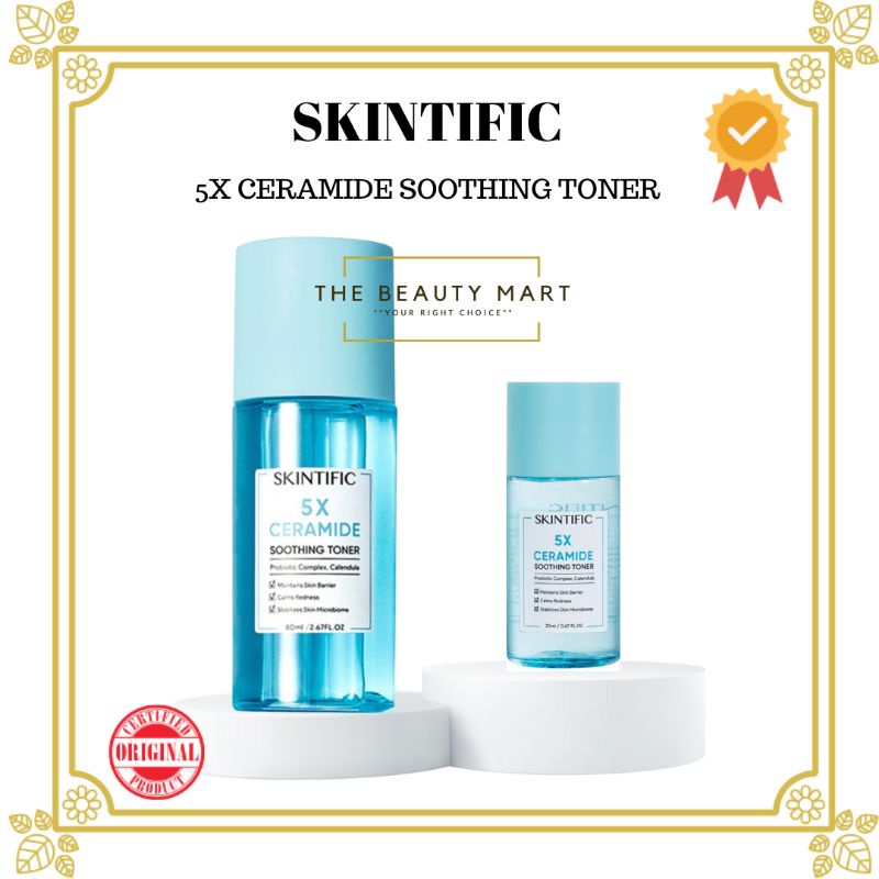 SKINTIFIC - 5 X Ceramide Soothing Toner