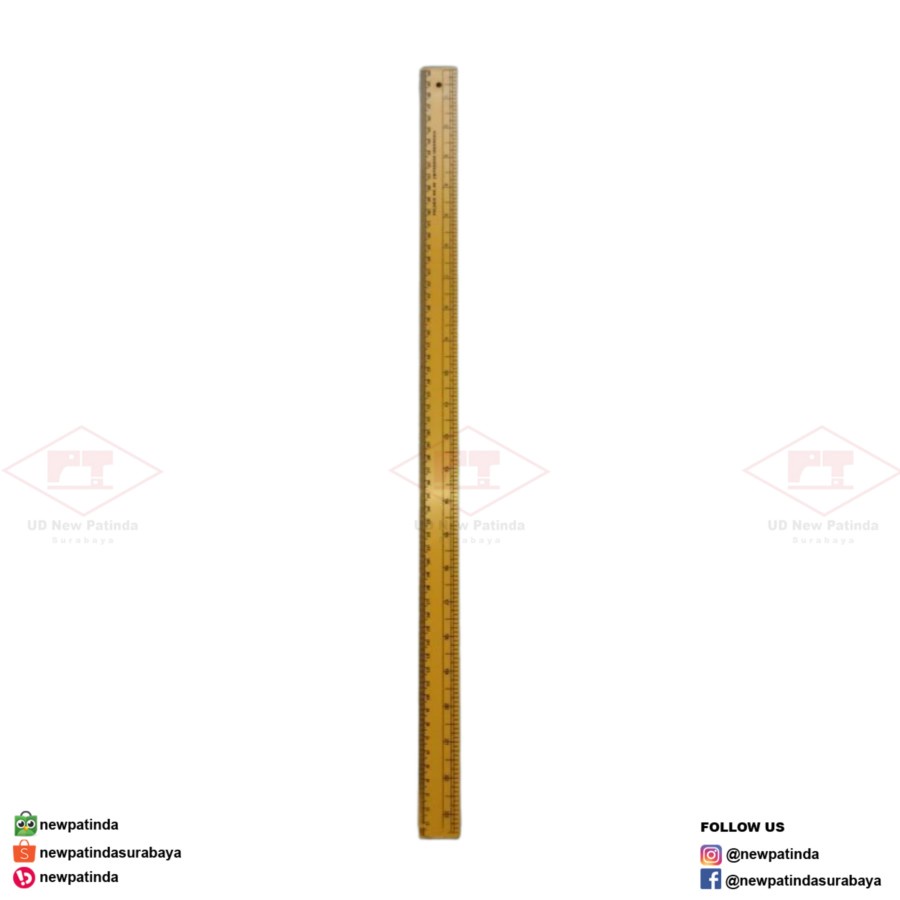 

Penggaris Plastik Lurus Panjang 60 cm