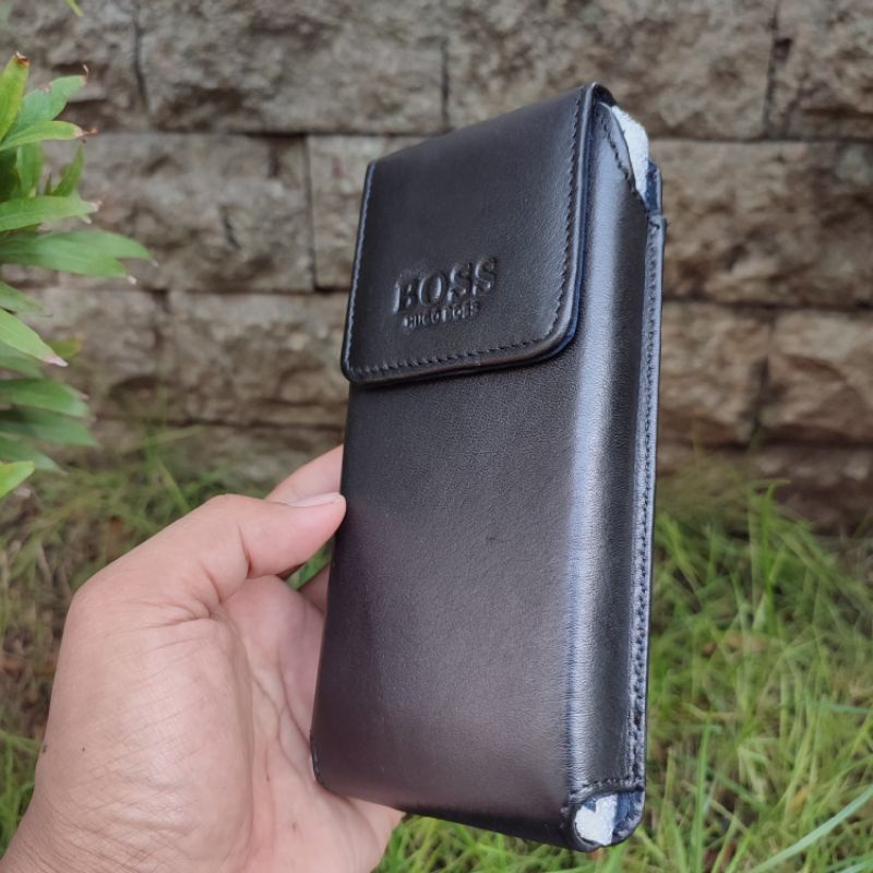 Dompet Hp Kulit Asli Model Pinggang | Tempat Hp Pinggang Kulit Asli
