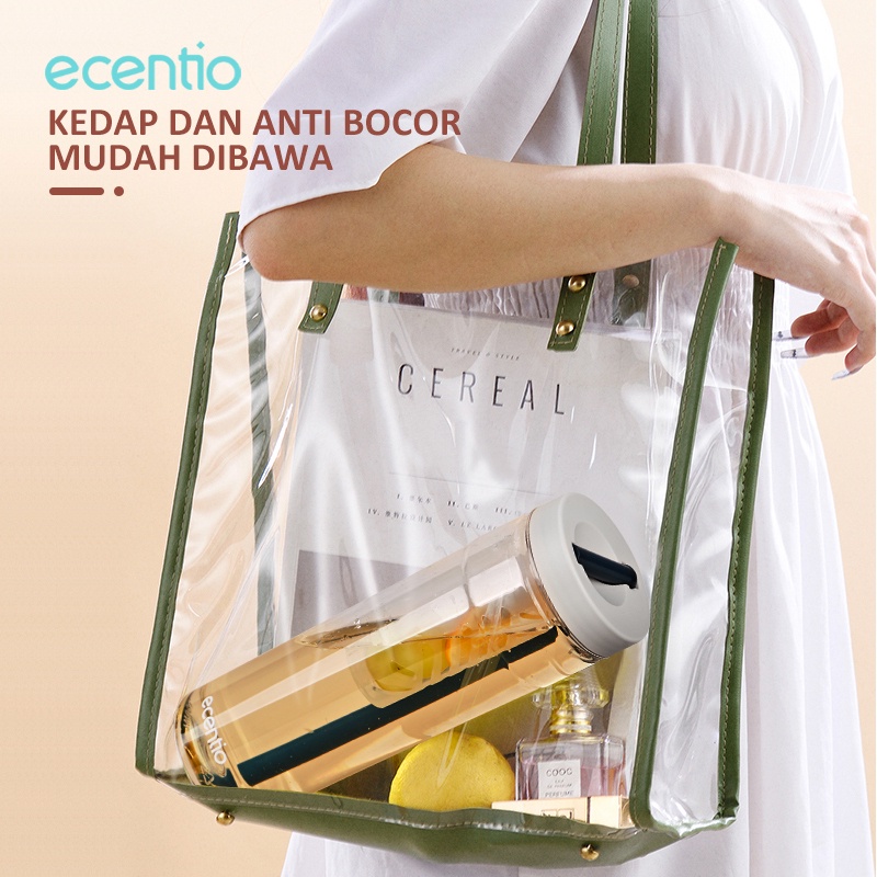 ecentio &amp; FOODI Botol minum sedotan 780ml sticker DIY Dilengkapi filter bottle minum big size tumbler Sport Besar