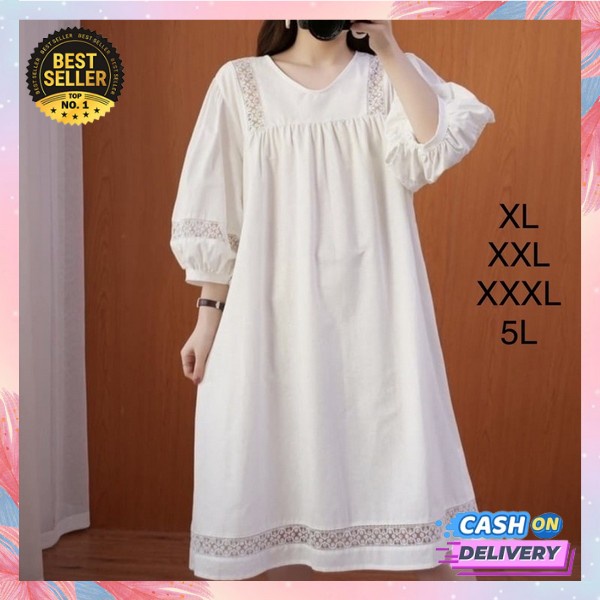 Bsju Dres Mewah Gaun Kondangan Hits Guano Cewek Sexy Dres Wanta Simple Dreas Sexi Casual Dress Pende