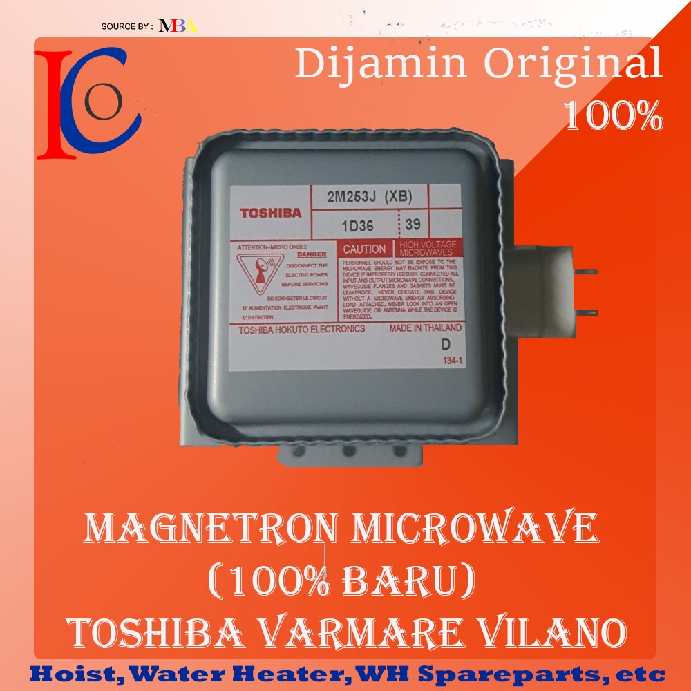 Magnetron Microwave (100% Baru) Toshiba Varmare Vilano