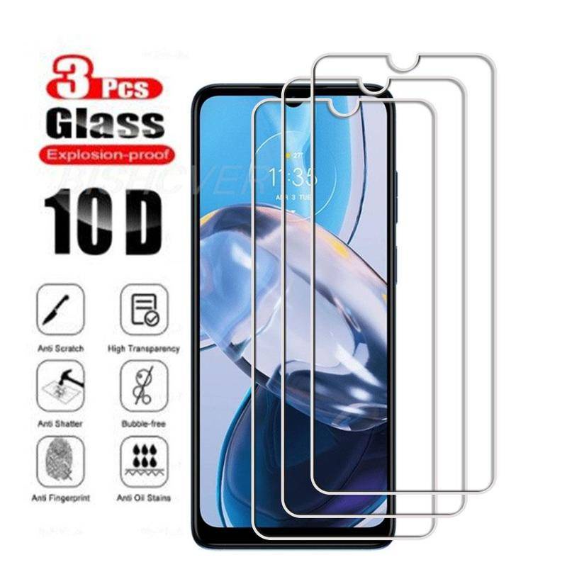 3pcs Pelindung Layar Tempered Glass Untuk Motorola Moto Edge 30 E22 E22i E22s G32 G42 G52 G62 G71 G38 Plus 2022 5G Neo