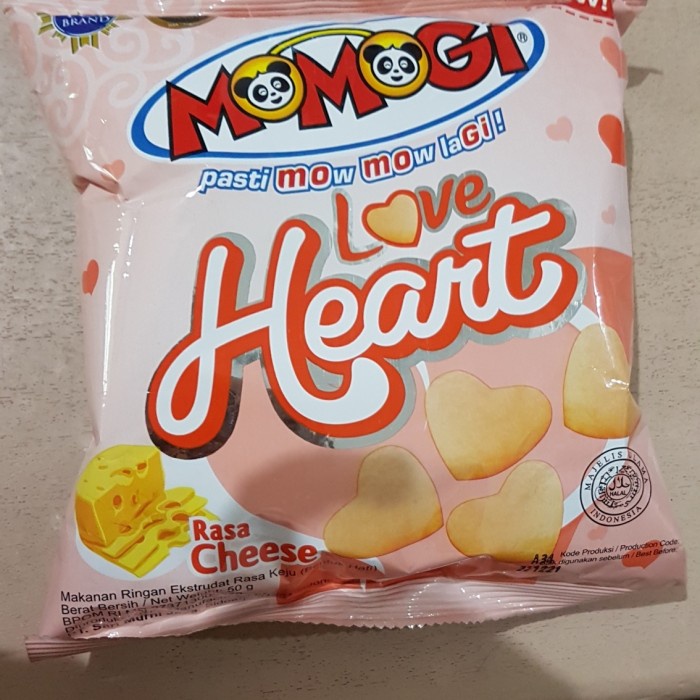 

Momogi Love Heart Rasa Cheese 50gr