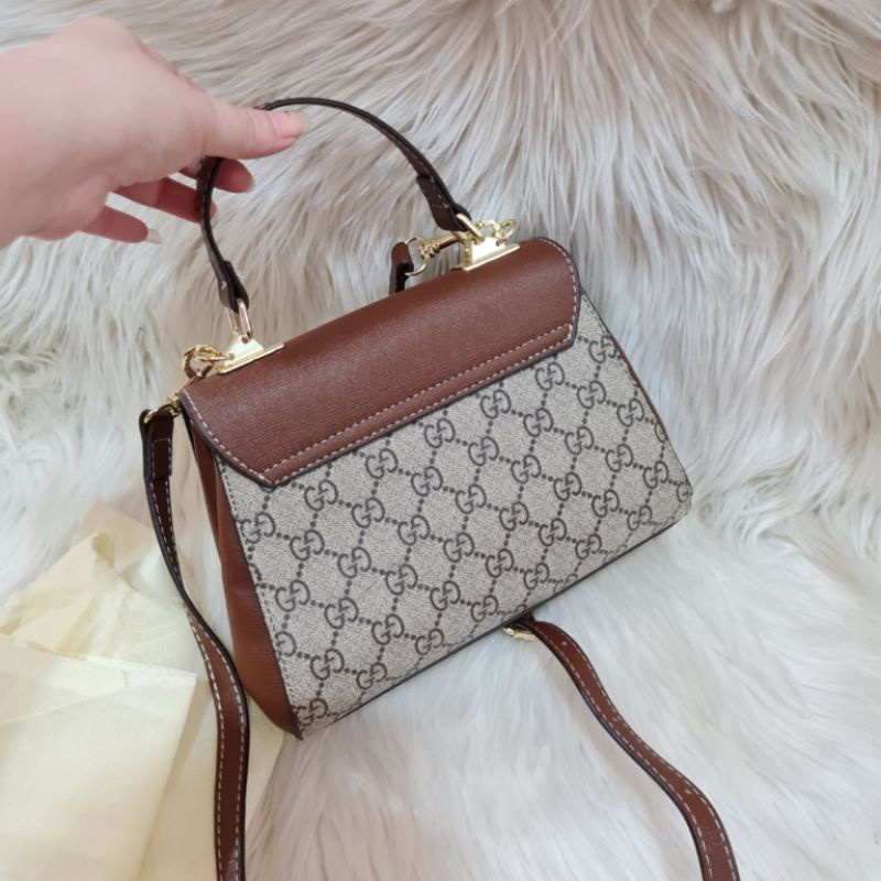 Tas GC horsebit top handle import / tas GG horsebit import