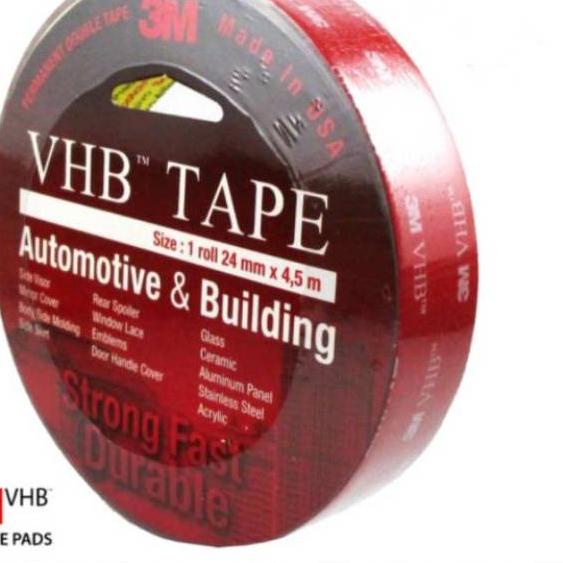 

⇋ 3M Double Tape VHB 12MM /24MM x 4.5MM ら