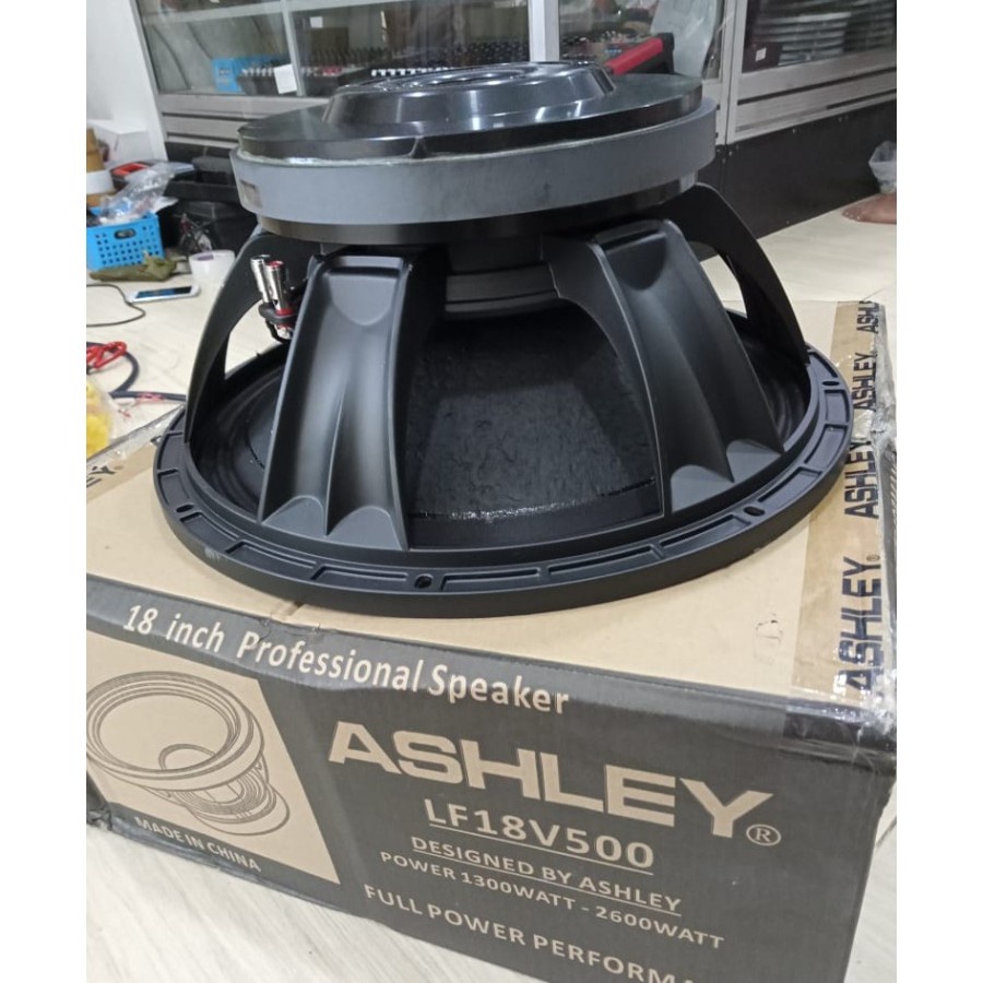 (PETI KAYU) SUBWOFER SPEAKER ASHLEY LF18V500 / LF18 V500 / 18V500 / LF 18 V500