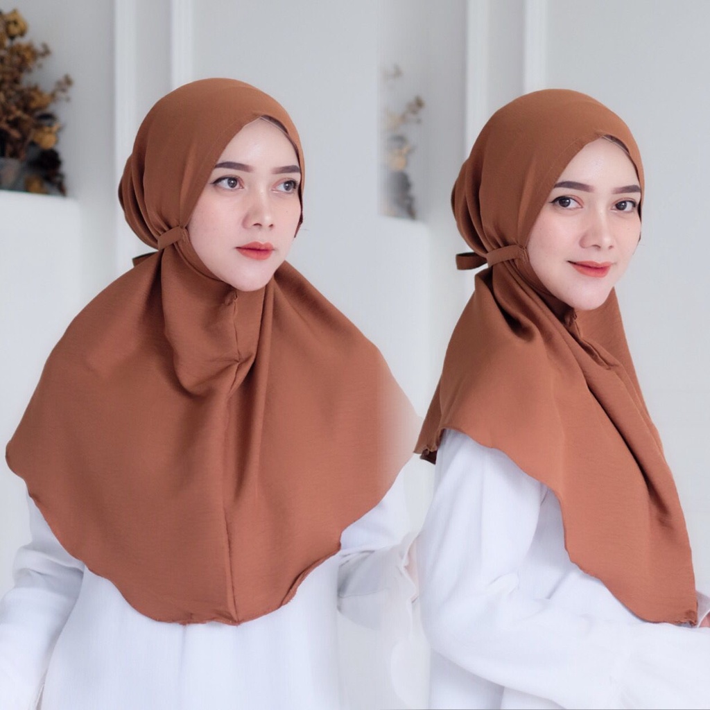 Bergo Maryam Crinkle Non Ped