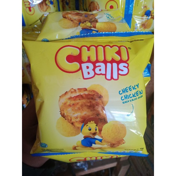 

Chiki Balls Rasa Kaldu Ayam 10 Pcs