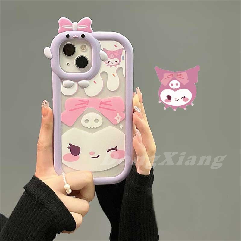 Soft Case Bahan Silikon Desain Kuromi Dx Untuk Samsung A04S A13 A03 A03S A23 A22 A21S A12 A02S A11 A51 A30 A50 A52 A20S A10S M12 A32 4G