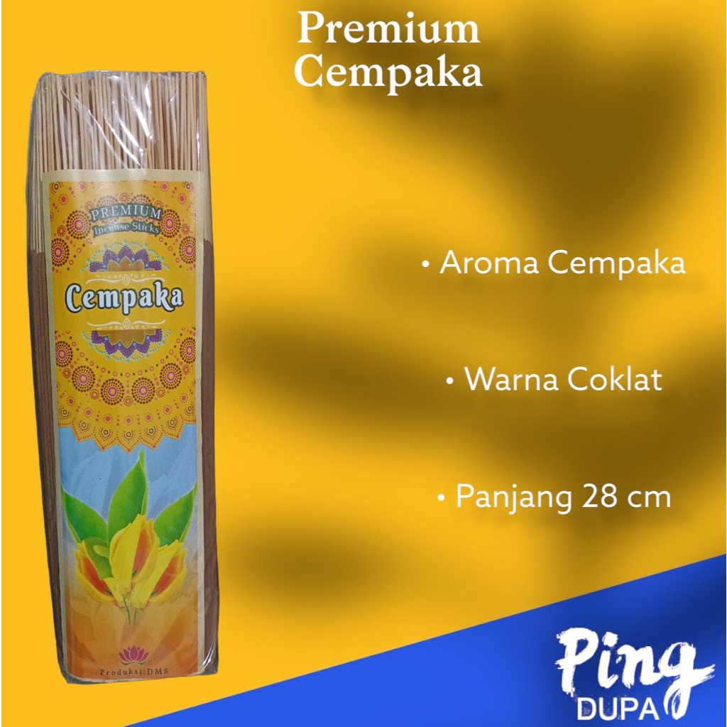 Dupa Bali Cempaka Premium Incense Sticks Produksi Dupa Mas Sejahtera