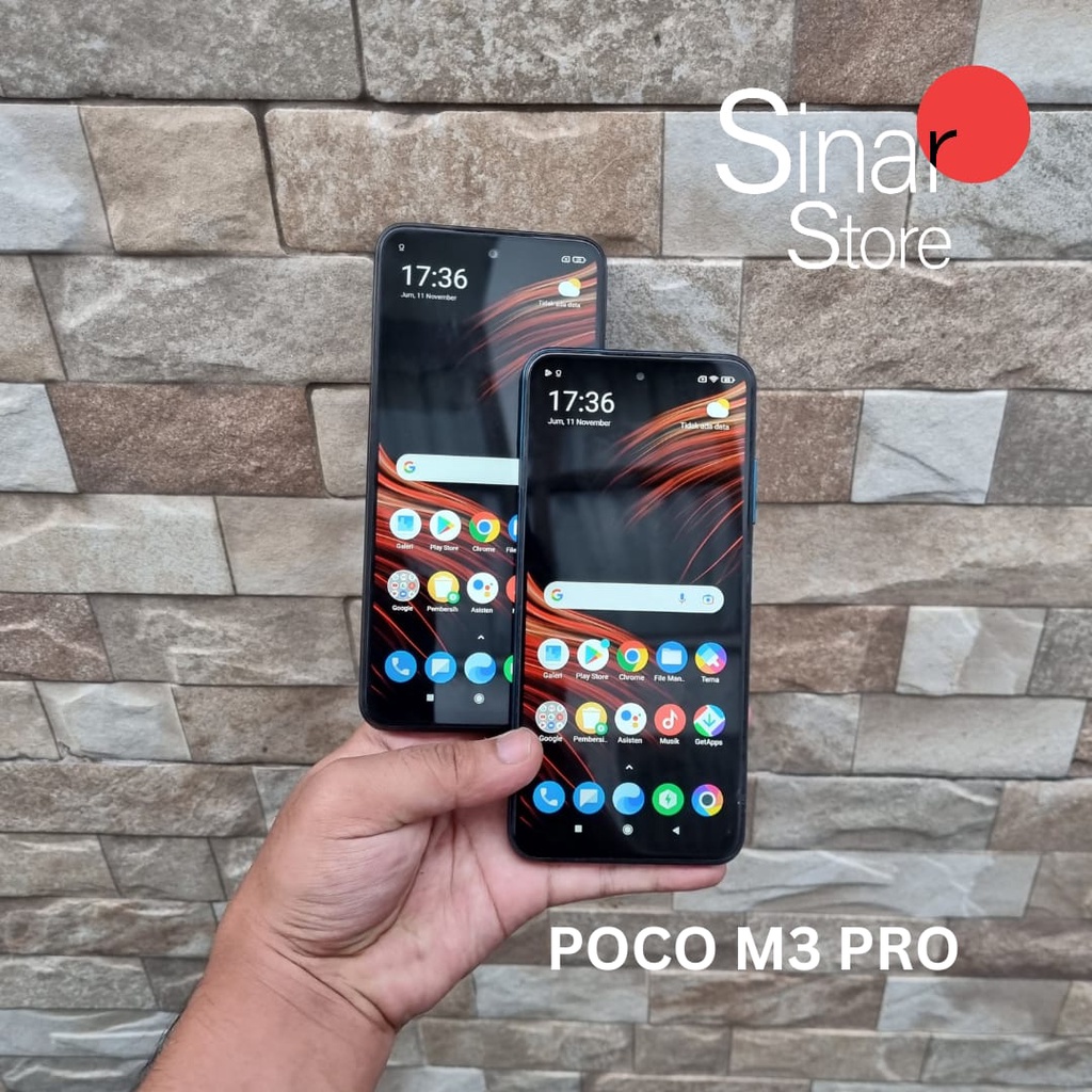 Xiaomi POCO Pocophone M3 Pro 6/128 GB 5G Handphone Second HP Bekas Hape Seken Original