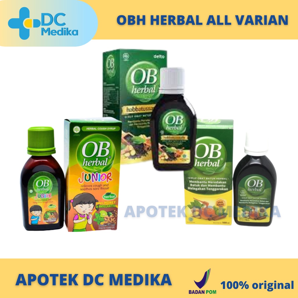 OB HERBAL ALL VARIAN/OBAT BATUK