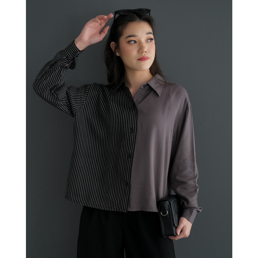 Myrubylicious ESLEY STRIPE SHIRT