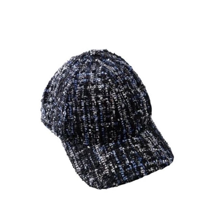 ZRA CHECK NAUTICAL CAP / ZRA TWEED CAP