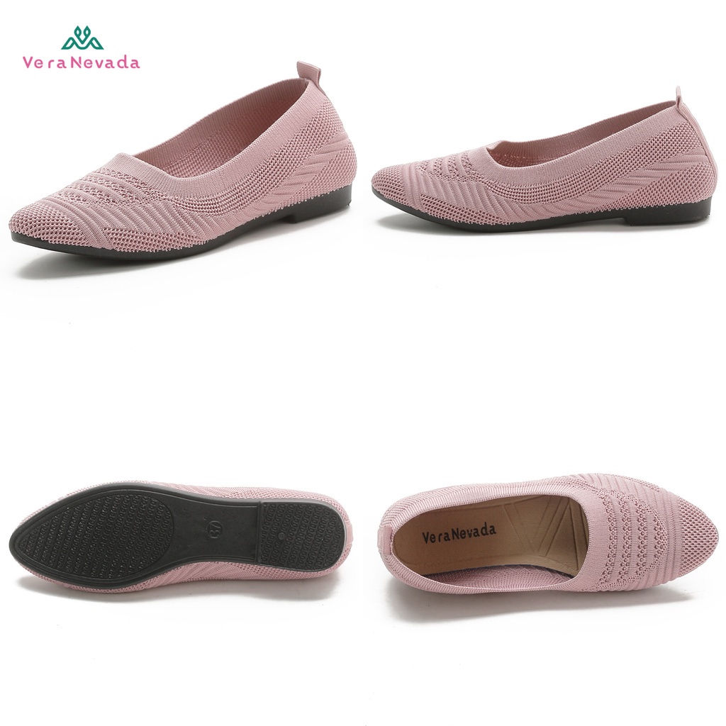 Ivony Seivona - A07 Vera Nevada Sepatu Flat Slip On Wanita Shoes