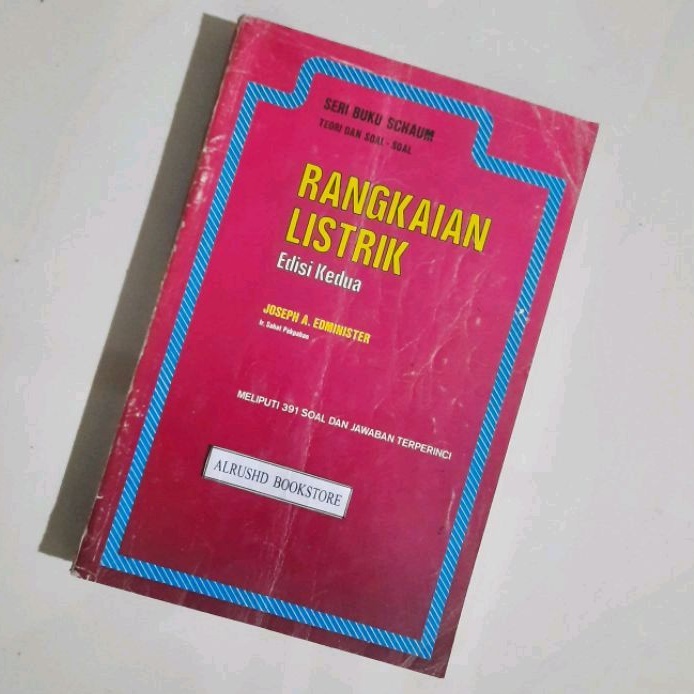Buku (Original 100%) RANGKAIAN LISTRIK SCHAUM) JOSEPH A. EDMINISTER (Erlangga)
