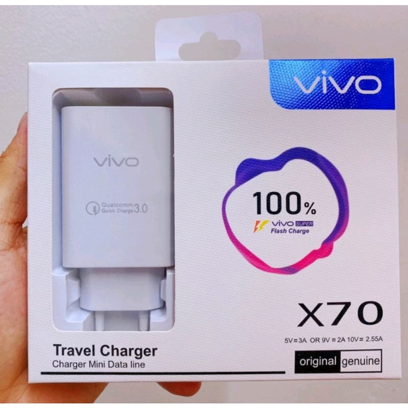 Charger vivo type C model X70 Fast charging