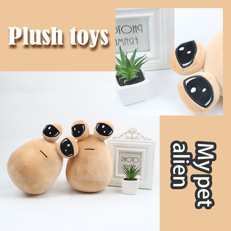 Game Hot My Pet Alien Pou Mainan Mewah Furdiburb Emosi Boneka Alien Plushie