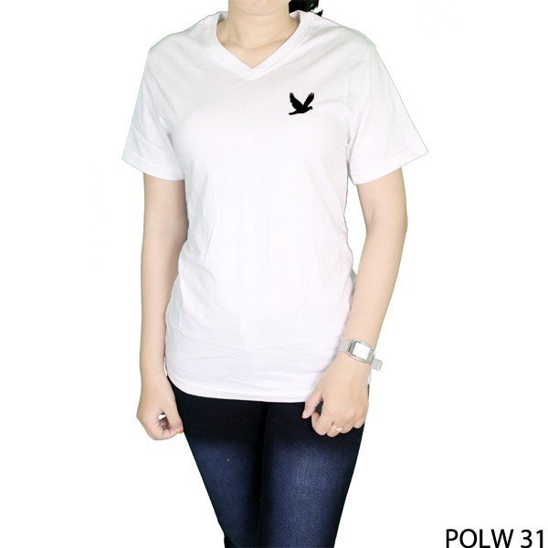 GSC - Kaos Vneck BIRD / Bahan spandex , 1kg muat 7 pcs , fit to L