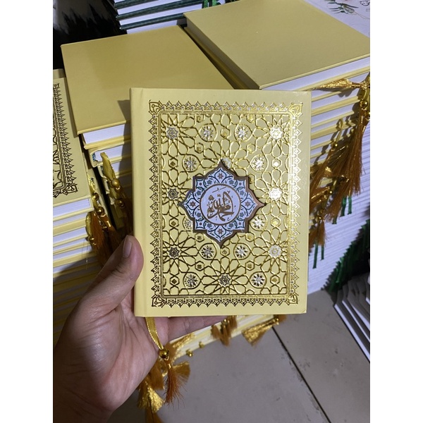 

Cetak Yasin Hardcover 248 Hal - Majmu Syarif full Arab motif bunga