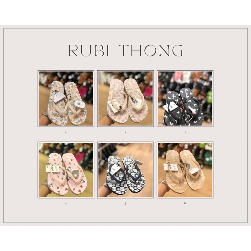 Sandal Jepit | Sandal Rubi | Rubi THONG - SANDAL JEPIT RUBI