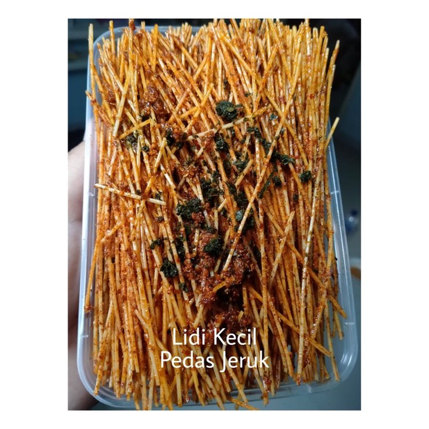 

Nyemilin Mie Lidi homemade