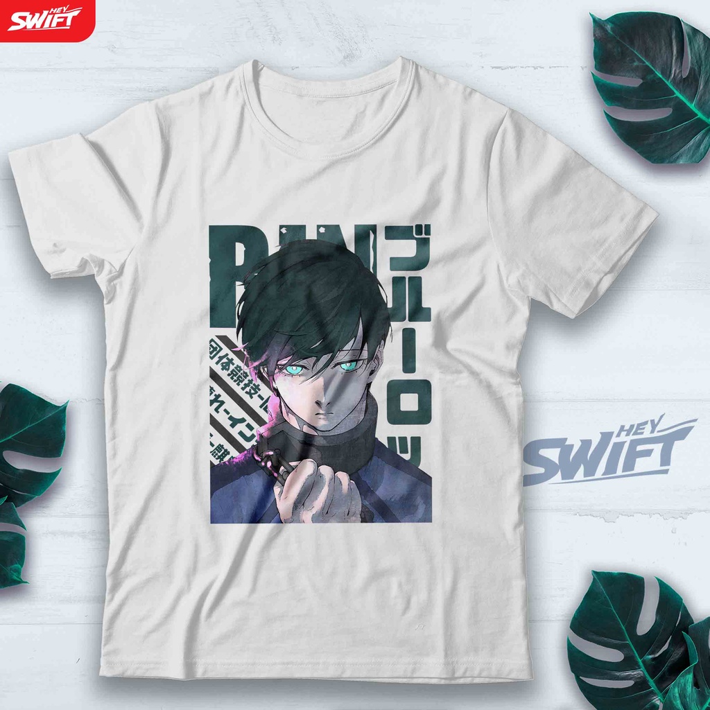 KAOS Blue Lock - Rin Itoshi anime TSHIRT BAJU DISTRO