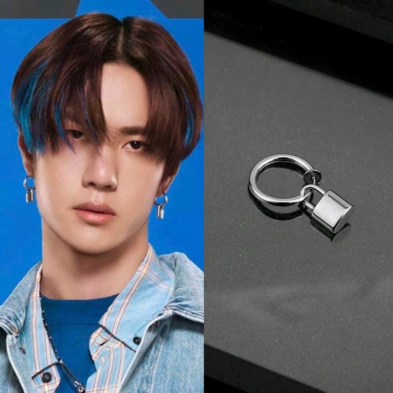 EE0586 - Anting JEPIT Tanpa Tindik Pria Wanita Kpop Korea BTS EXO NCT DAY6 SKZ GOT7 Daniel Enhypen Treasure Day6 BigBang Blackpink Twice Red Velvet Itzy Ive Aespa Loona New Jeans Stayc