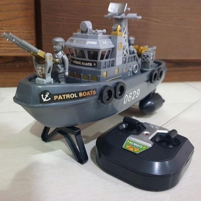 Mainan Remote Control Kapal Laut Mainan Anak Perahu Remot Boat Rc