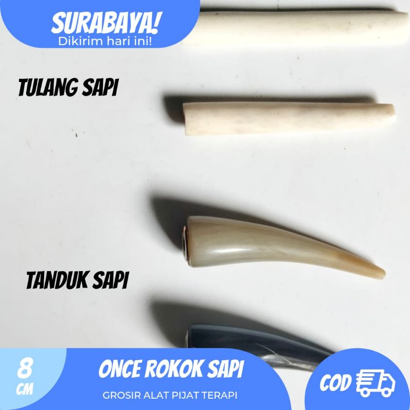 once tanker pipa rokok tulang sapi tanduk kerbau dan hitam / once rokok tradisional / asli buatan in