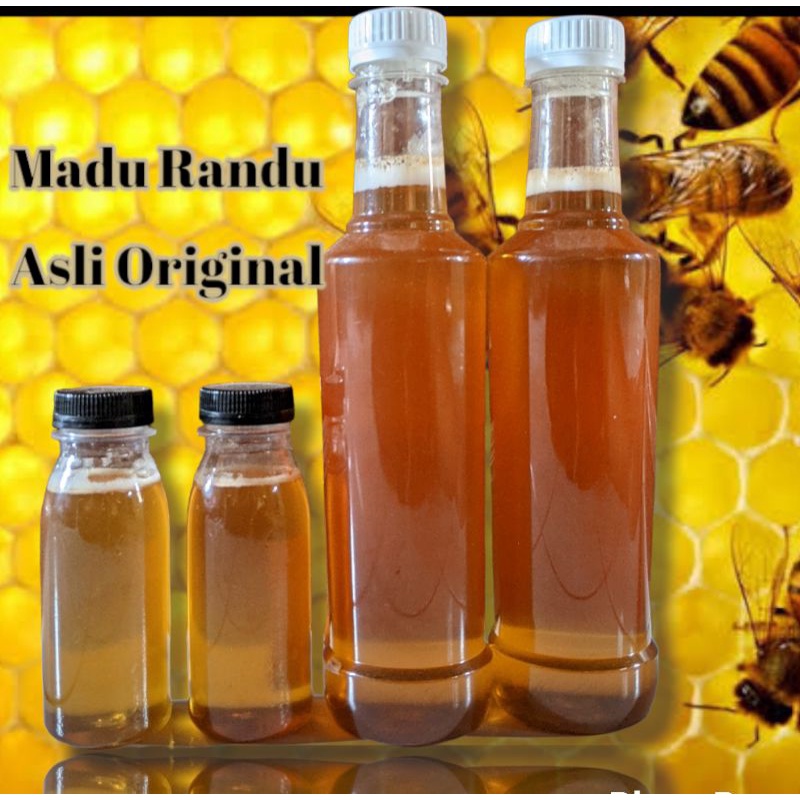 

Madu Tawon Madu Randu Murni Original 500 Gram Madu Sehat