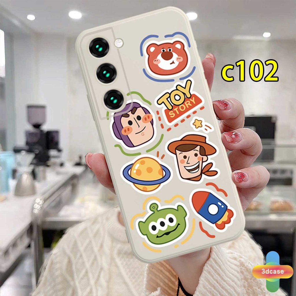 Case TPU Lembut Losto Untuk Samsung A32 A52 A13 A23 A12 A03 A51 A10S A50 A20S J2 J7 Prime A02S A20 A50S A10 A30S A52S A30 M12 M01S A125 A13 Life F12 M10S M40S A515F A207F M02S A025 F02S M10 Kartun Lucu Toy Story Losto