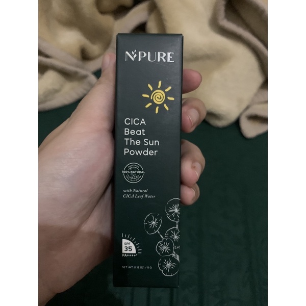npure sunscreen powder